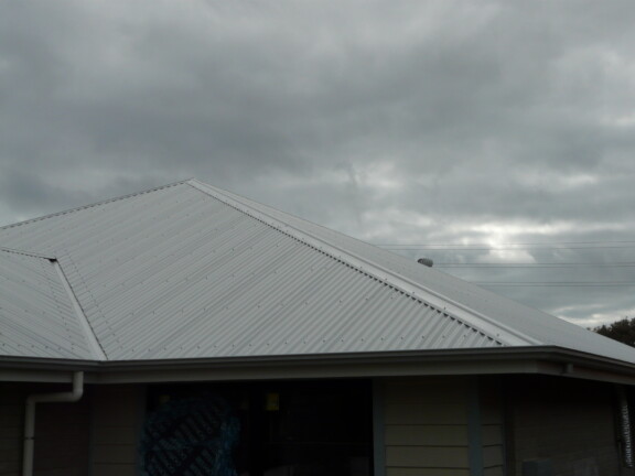 View of a house's roof